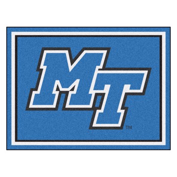 Picture of Middle Tennessee Blue Raiders 8X10 Plush Rug
