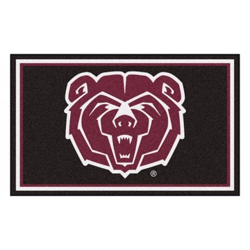 Picture of Missouri State Bears 4X6 Plush Rug