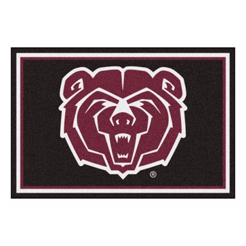 Picture of Missouri State Bears 5X8 Plush Rug