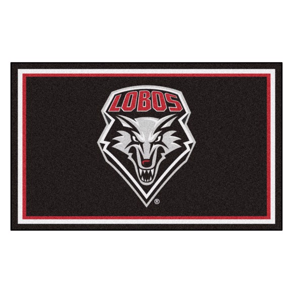 Picture of New Mexico Lobos 4x6 Rug