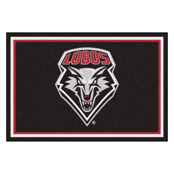 Picture of New Mexico Lobos 5x8 Rug