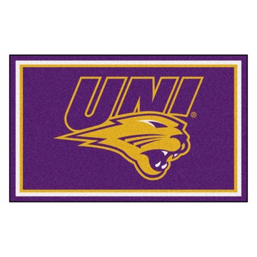 Picture of Northern Iowa Panthers 4X6 Plush Rug