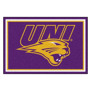 Picture of Northern Iowa Panthers 5X8 Plush Rug