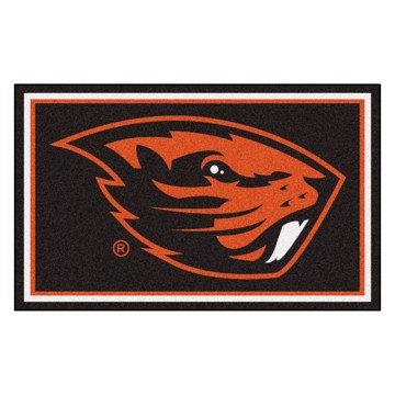 Picture of Oregon State Beavers 4X6 Plush Rug