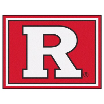 Picture of Rutgers Scarlett Knights 8X10 Plush Rug