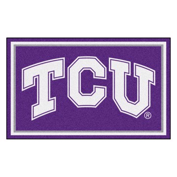 Picture of TCU Horned Frogs 4X6 Plush Rug