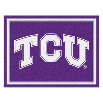 Picture of TCU Horned Frogs 8x10 Rug
