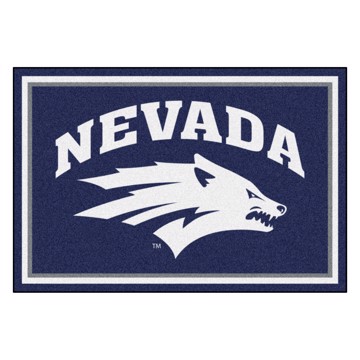 Picture of Nevada Wolfpack 5X8 Plush Rug