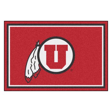 Picture of Utah Utes 5X8 Plush Rug