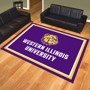 Picture of Western Illinois Leathernecks 8x10 Rug