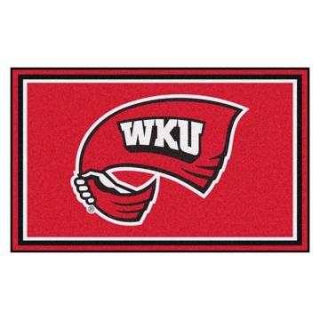 Picture of Western Kentucky Hilltoppers 4X6 Plush Rug