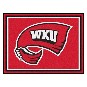 Picture of Western Kentucky Hilltoppers 8X10 Plush Rug