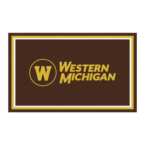 Picture of Western Michigan Broncos 4x6 Rug