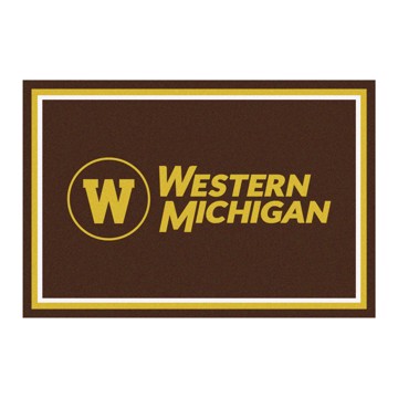 Picture of Western Michigan Broncos 5x8 Rug