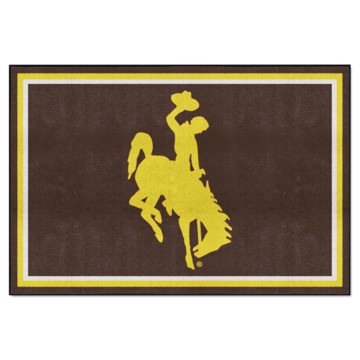 Picture of Wyoming Cowboys 5X8 Plush Rug