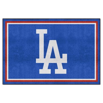 Picture of Los Angeles Dodgers 5X8 Plush Rug