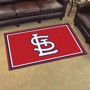 Picture of St. Louis Cardinals 4X6 Plush Rug