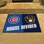 Picture of MLB House Divided - Cubs / Brewers House Divided Mat