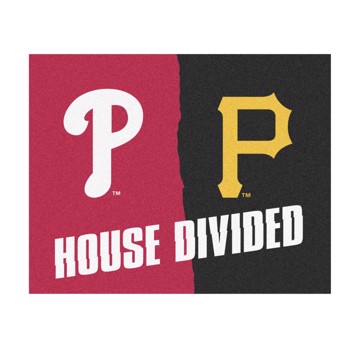 Picture of MLB House Divided - Pirates / Phillies House Divided Mat