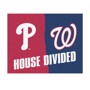 Picture of MLB House Divided - Phillies / Nationals House Divided Mat