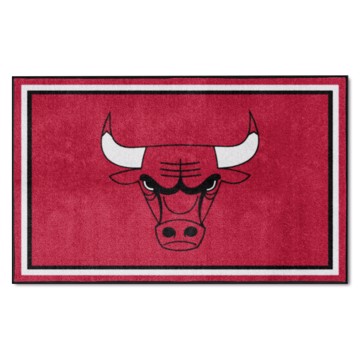 Picture of Chicago Bulls 4X6 Plush Rug