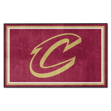 Picture of Cleveland Cavaliers 4X6 Plush Rug