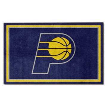 Picture of Indiana Pacers 4X6 Plush Rug