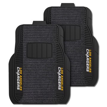 Picture of Los Angeles Chargers 2-pc Deluxe Car Mat Set