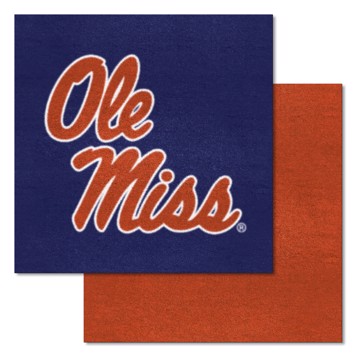 Picture of Ole Miss Rebels Team Carpet Tiles