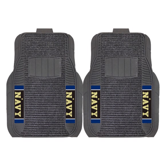 Picture of Naval Academy Midshipmen 2-pc Deluxe Car Mat Set