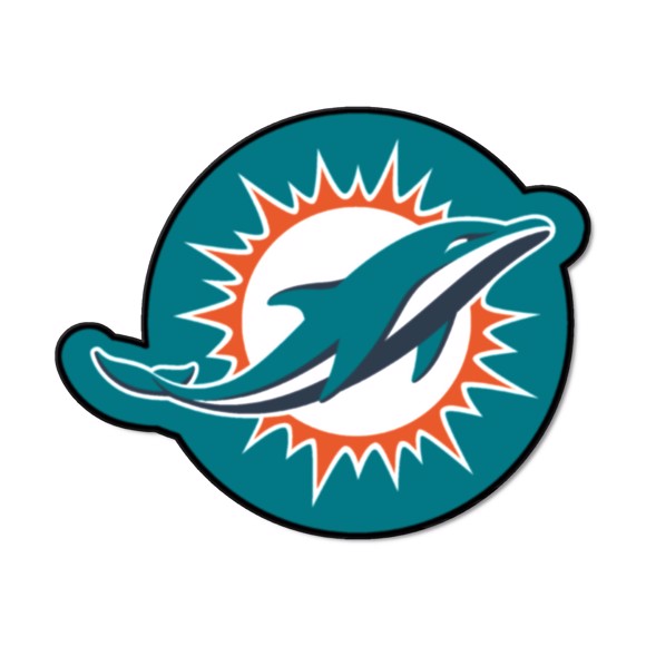 Picture of Miami Dolphins Mascot Mat
