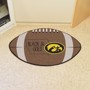 Picture of Iowa Hawkeyes Southern Style Football Mat