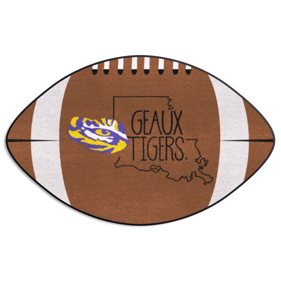 Picture of LSU Tigers Southern Style Football Mat