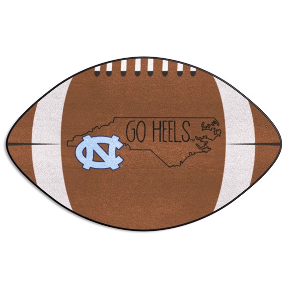 Picture of North Carolina Tar Heels Southern Style Football Mat