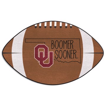 Picture of Oklahoma Sooners Southern Style Football Mat