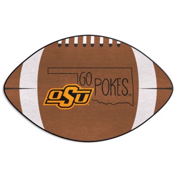 Picture of Oklahoma State Cowboys Southern Style Football Mat