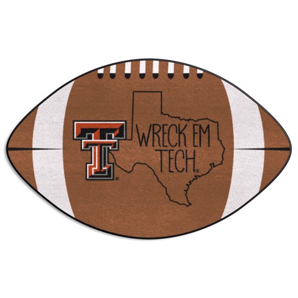 Picture of Texas Tech Red Raiders Southern Style Football Mat