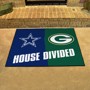Picture of NFL House Divided - Packers / Cowboys House Divided Mat