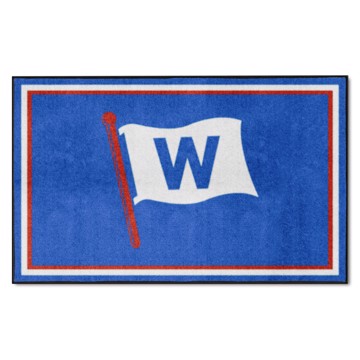 Picture of Chicago Cubs 4X6 Plush Rug