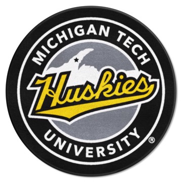 Picture of Michigan Tech Huskies Roundel Mat