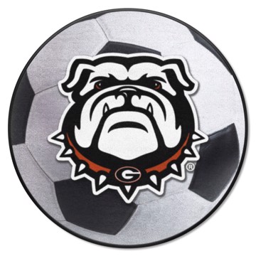 Picture of Georgia Bulldogs Soccer Ball Mat