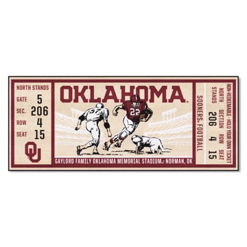 Picture of Oklahoma Sooners Ticket Runner