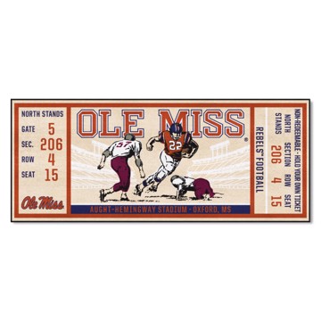 Picture of Ole Miss Rebels Ticket Runner