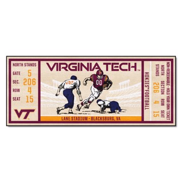 Picture of Virginia Tech Hokies Ticket Runner