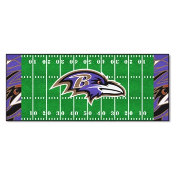 Picture of Baltimore Ravens NFL x FIT Football Field Runner