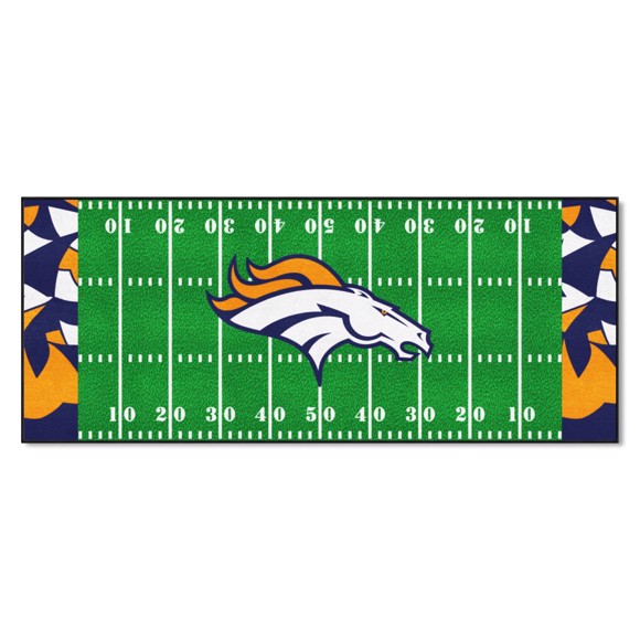 Picture of Denver Broncos NFL x FIT Football Field Runner
