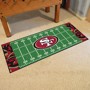 Picture of San Francisco 49ers NFL x FIT Football Field Runner