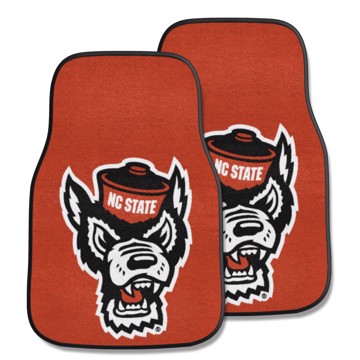Picture of NC State Wolfpack 2-pc Carpet Car Mat Set