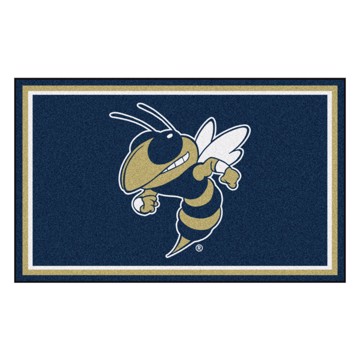 Picture of Georgia Tech Yellow Jackets 4x6 Rug