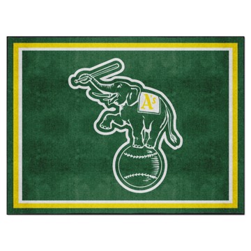 Picture of Oakland Athletics 8X10 Plush Rug